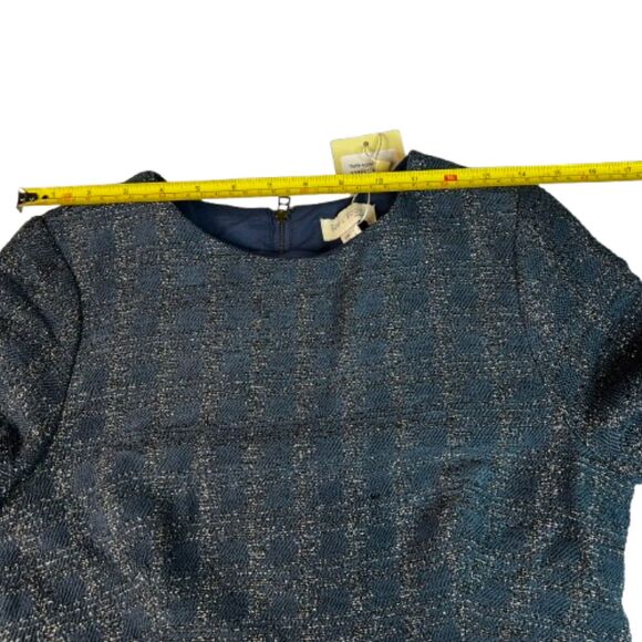 See U Soon NWT Blue Long Sleeve Mini Dress Size S - Picture 6 of 9